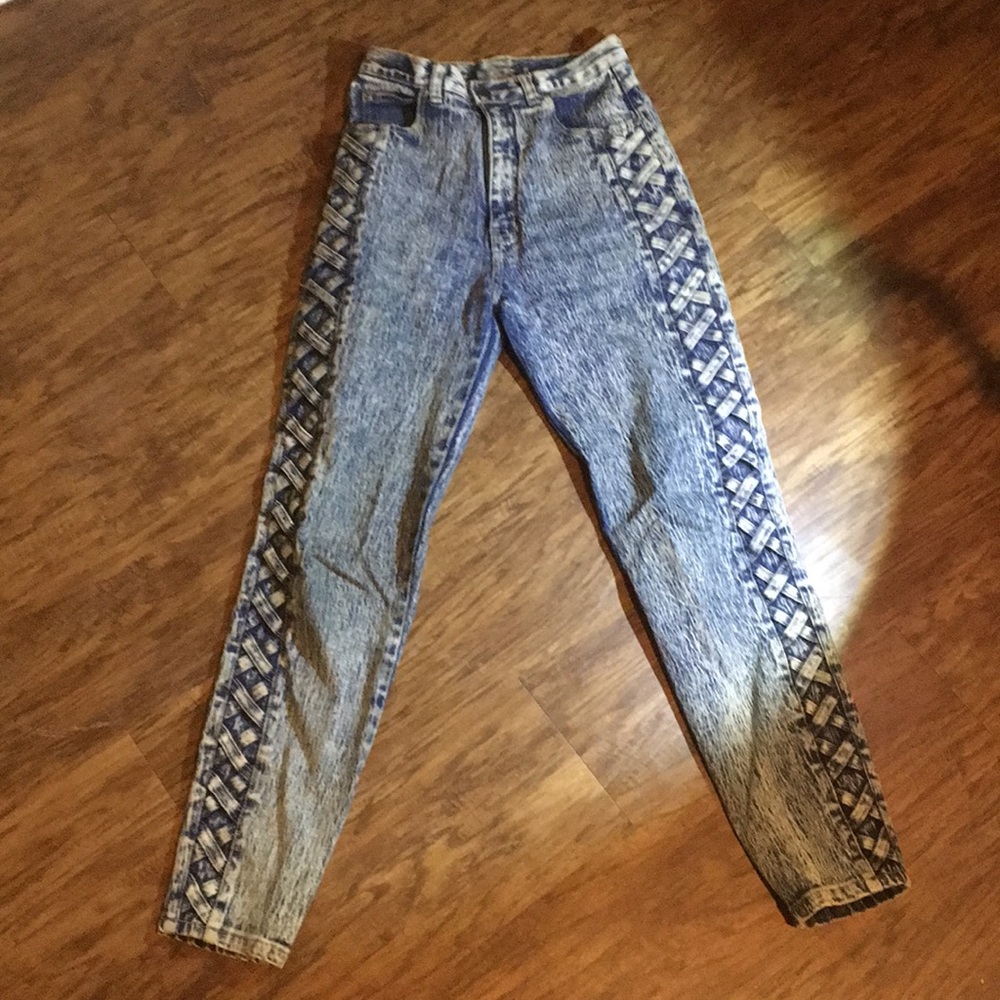 Retro Pure Jeanswear stonewashed blue jeans